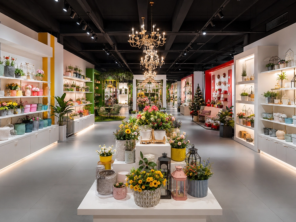 New Garden showroom area